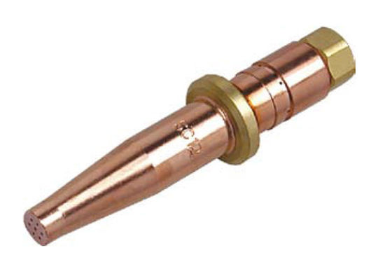 Boquilla de soldadura con gas de acetileno para longitud de antorcha de 50 mm y rendimiento de soldadura duradero