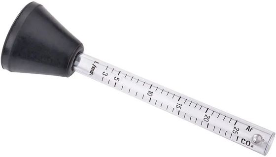 Medidor de flujo transparente de 25 ml para soldadores Mig Tig Gas adecuado CO2/Argón