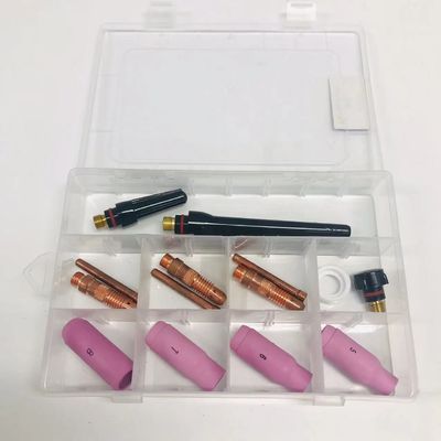 Las piezas de repuesto de la antorcha TIG WP-17/18/26 de la serie 10N son duraderas.