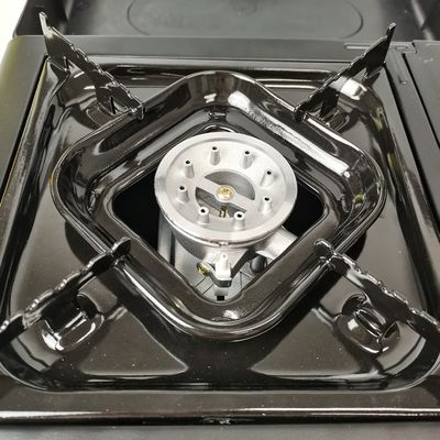 Diseño superior estufa de gas portátil fácil de manejar 36 * 24 * 12,5cm 2,6 kg para cocinar al aire libre