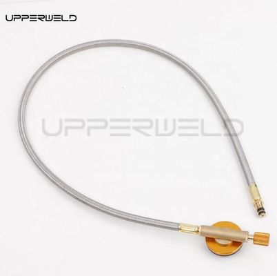 Adaptador de antorcha de calefacción para acampar al aire libre para el alambre de conexión de la válvula de control del tanque plano superior