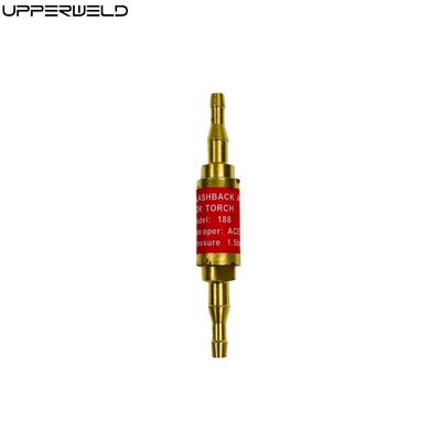 Acetileno de oxígeno Flashback Arrestor Adaptador de corte para el regulador de presión