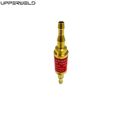 Acetileno de oxígeno Flashback Arrestor Adaptador de corte para el regulador de presión
