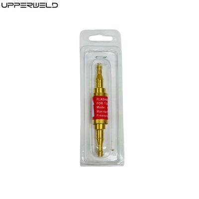 Acetileno de oxígeno Flashback Arrestor Adaptador de corte para el regulador de presión