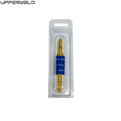 6mm/8mm/10mm Acetileno de oxígeno Flashback arrestor para soldadura de corte de antorcha adaptador de gas