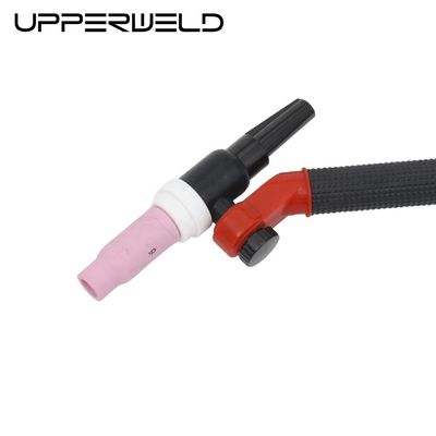 Torcha de soldadura flexible WP17 NR17 TIG con cabeza giratoria superior y rotación de 360 grados