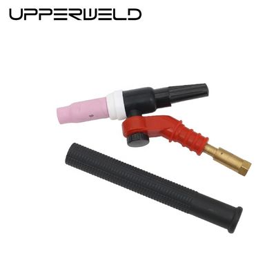 Torcha de soldadura flexible WP17 NR17 TIG con cabeza giratoria superior y rotación de 360 grados