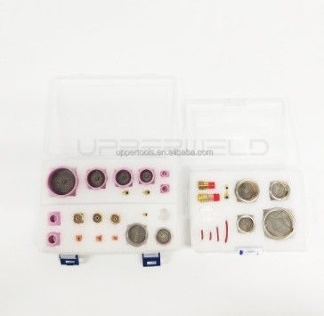 Pyrex Boquilla de vidrio superior WP9 20 17 18 26 54NQCN 12 14 16 24 Kit de accesorios Tig de 2,4 mm