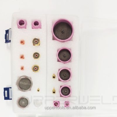 Pyrex Boquilla de vidrio superior WP9 20 17 18 26 54NQCN 12 14 16 24 Kit de accesorios Tig de 2,4 mm