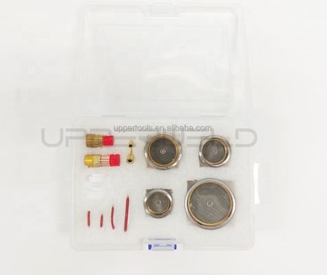 Pyrex Boquilla de vidrio superior WP9 20 17 18 26 54NQCN 12 14 16 24 Kit de accesorios Tig de 2,4 mm
