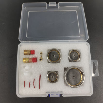 Pyrex Boquilla de vidrio superior WP9 20 17 18 26 54NQCN 12 14 16 24 Kit de accesorios Tig de 2,4 mm