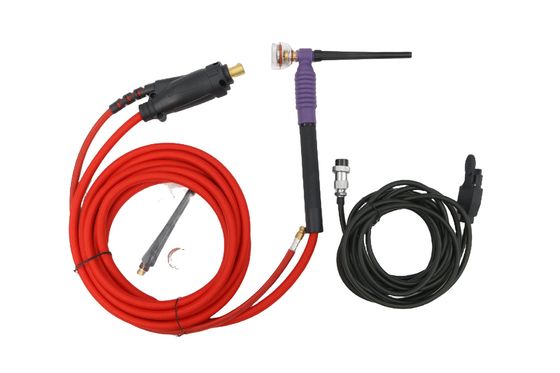 WP-9/20 17 1826 TIG Saldura de la antorcha Cuerpo de la cabeza Flexible 125Amp refrigerado por aire