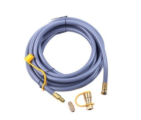 OEM personalizado UP008-010 manguera de gas natural de 3/8 pulgadas manguera de gas de propano con kit de manguera de conexión rápida