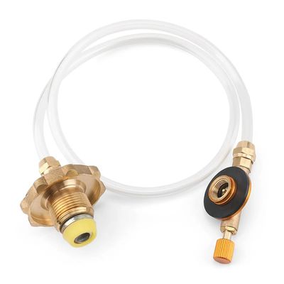 Estufas de gas de acampada de metal Adaptador de recarga de propano para exteriores en Rusia LOGO personalizado
