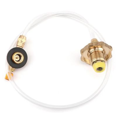 Estufas de gas de acampada de metal Adaptador de recarga de propano para exteriores en Rusia LOGO personalizado