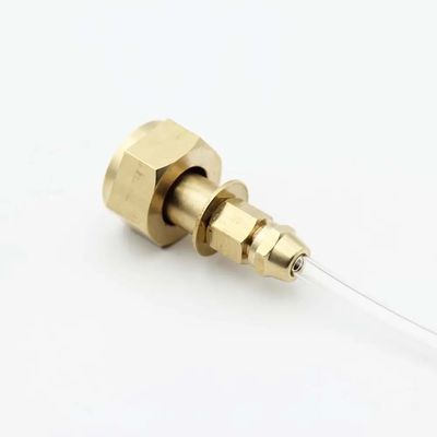 Estufas de gas de acampada de metal Adaptador de recarga de propano para exteriores en Rusia LOGO personalizado