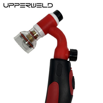 Duración del cable 4m UPERWELD WP17FV TIG Cuerpo de antorcha de soldadura para soldadura profesional