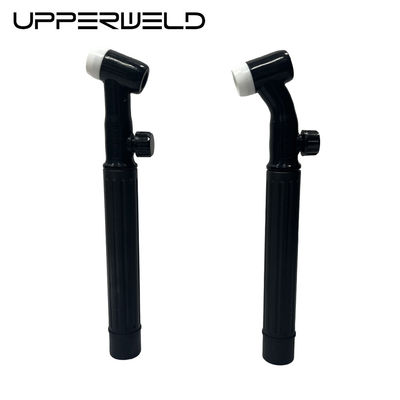 Tipo de gas Soldadura Tig Antorcha/cuerpo de antorcha negro para soldadura profesional UPERWELD WP17FV