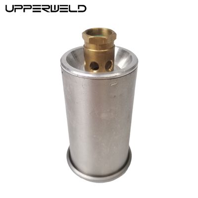 4465g/h Consumo de combustible Boquilla de gas de acero inoxidable Propano de calefacción antorcha para jardín