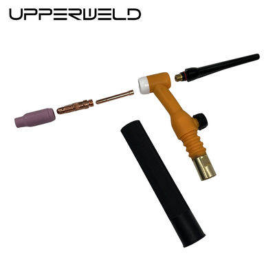 Saldado profesional Tipo de gas Tig Cuerpo de antorcha UPPERWELD WP26FV Antorcha naranja Soporte OEM
