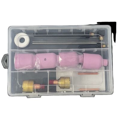 Actualice su antorcha de soldadura TIG con WP9 20 Boquilla de cerámica y Kit de consumo de lentes de gas