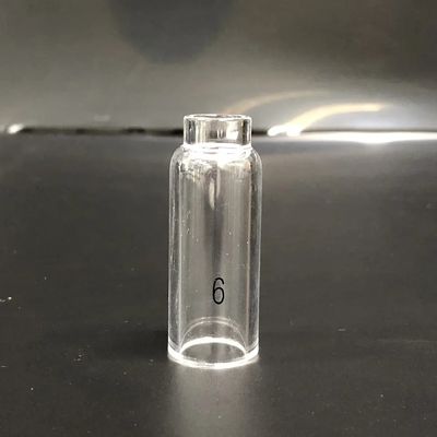 Apoyo OEM UPPERWELD 10NQ-6 7 8 Boquilla de vidrio transparente Tig Accesorios para la antorcha de soldadura Tig