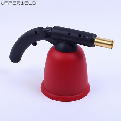Lámpara de gas de tamaño de llama ajustable para soldadura de barbacoa tipo de metal ABS y peso de 97,1 g