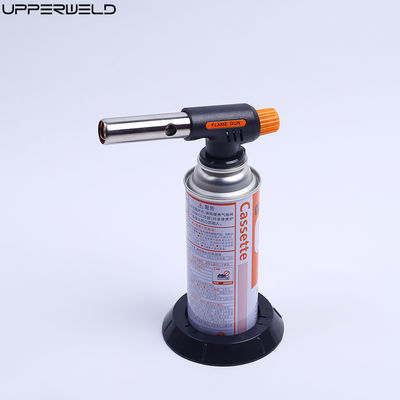 Lámpara de gas de tamaño de llama ajustable para soldadura de barbacoa tipo de metal ABS y peso de 97,1 g