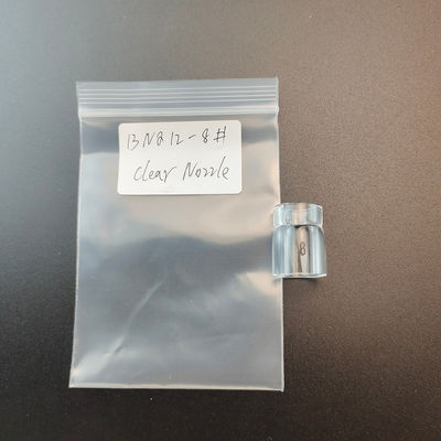Saldado superior 13NQ12-8 Soldadura de boquilla de vidrio transparente para accesorios de antorchas de soldadura de tig