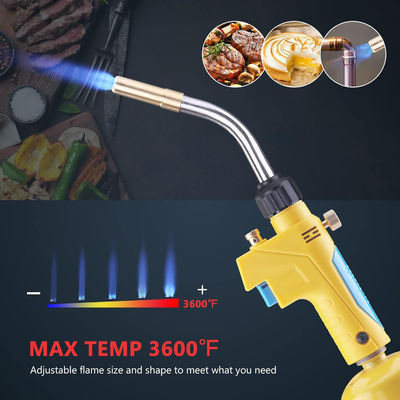 Tubos de cobre antorcha de propano para soldadura HVAC y soldadura desencadenante arranque Mapp antorcha de gas
