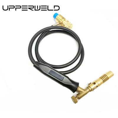Cabeza de quemador de cobre de ODM Blowtorch Mapp Gas Torcha de mano 1.5m manguera para calefacción antorcha de soldadura