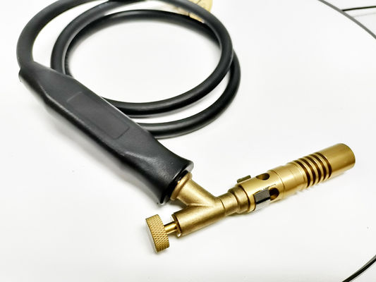 Cabeza de quemador de cobre de ODM Blowtorch Mapp Gas Torcha de mano 1.5m manguera para calefacción antorcha de soldadura