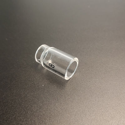UPPERWELD 53NQ61S-8 Boquilla de vidrio transparente Tig Accesorio de antorcha para una mejor cobertura de gas