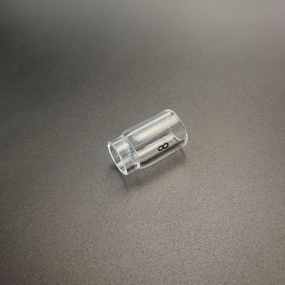 UPPERWELD 53NQ61S-8 Boquilla de vidrio transparente Tig Accesorio de antorcha para una mejor cobertura de gas