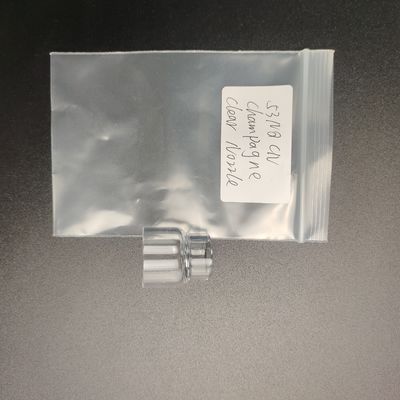 Boquilla de vidrio transparente para una mejor cobertura de gas en la antorcha de soldadura Tig por UPPERWELD 53NQCN