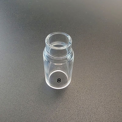 Apoyo de OBM UPPERWELD 54NQ14-8 Boquilla de vidrio transparente Tazas de cuarzo transparentes Accesorios Tig