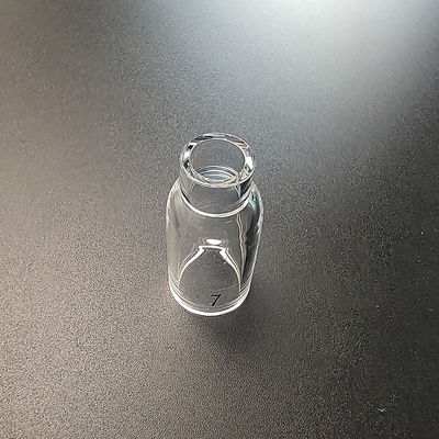 Saldado de vidrio de trabajo boquilla de cuarzo claro copas Tig accesorios para la antorcha de soldadura Tig