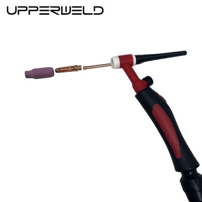 Tipo de gas de soldadura profesional Tig UPPERWELD WP17FV TIG antorcha de soldadura antorcha completa