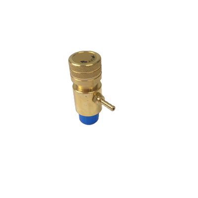 1-20 dientes hilo de la mano izquierda superior de latón sólido regulador de oxígeno del tanque N.W. 223.6g