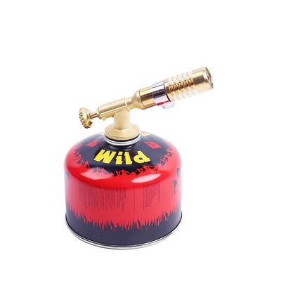 121*31.5*43mm Cobre aleación de acero inoxidable BBQ antorcha de butano portable portable de mano porta antorcha