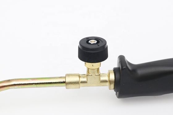 Comienzo de la antorcha de calentamiento de butano superior con salida de llama de trabajo pesado y consumo de combustible