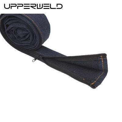Protector de estilo chaqueta de cremallera de vaquero para antorcha de arco de gas