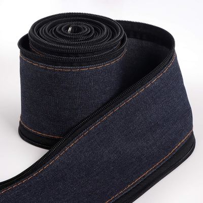 Protector de estilo chaqueta de cremallera de vaquero para antorcha de arco de gas