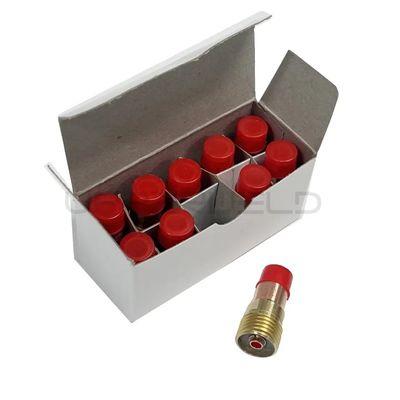 17GL116 Lentes de gas 10N23S 10N25S Cuña de recogida de consumibles de soldadura para trabajos de soldadura