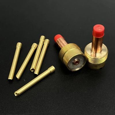 UPPERWELD 3C418GS Wedge Collect 995795 Partes de soldadura de lentes de gas para WP17/18/26 Tig Torch