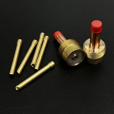 UPPERWELD 3C418GS Wedge Collect 995795 Partes de soldadura de lentes de gas para WP17/18/26 Tig Torch