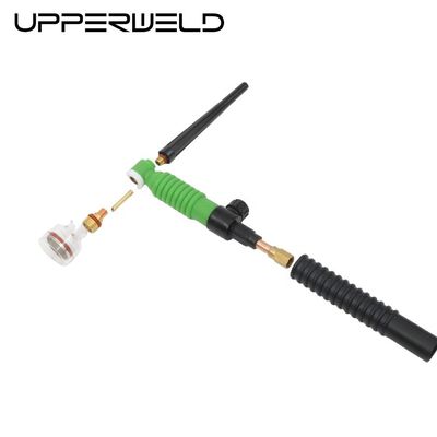 Torcha de soldadura Tig superior WT125FV con cabeza flexible de válvula de gas y diseño de cuerpo ODM