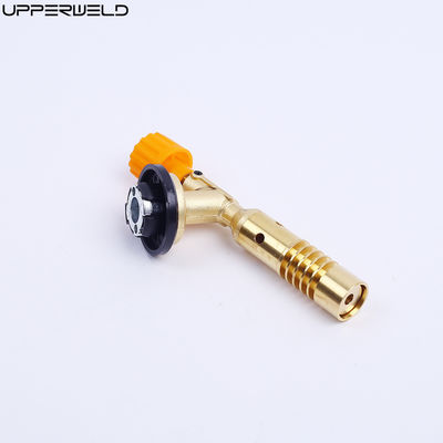 BBQ Blowtorch Butano Gas Soldadura antorcha Arma de llama Cabeza de antorcha de latón con soporte OEM