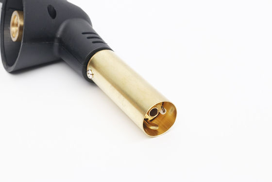 Cabeza de antorcha de propano de latón para acampar y butano para cocinar Fuego potente