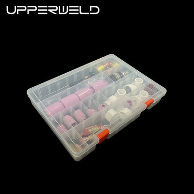 OEM Linterna de soldadura 66PCS TIG Accesorios Jumbo Boquilla de cerámica Lente de gas TIG Repuestos
